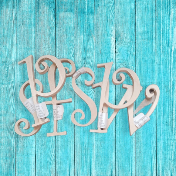 Wooden letters - Picture 8 of 8